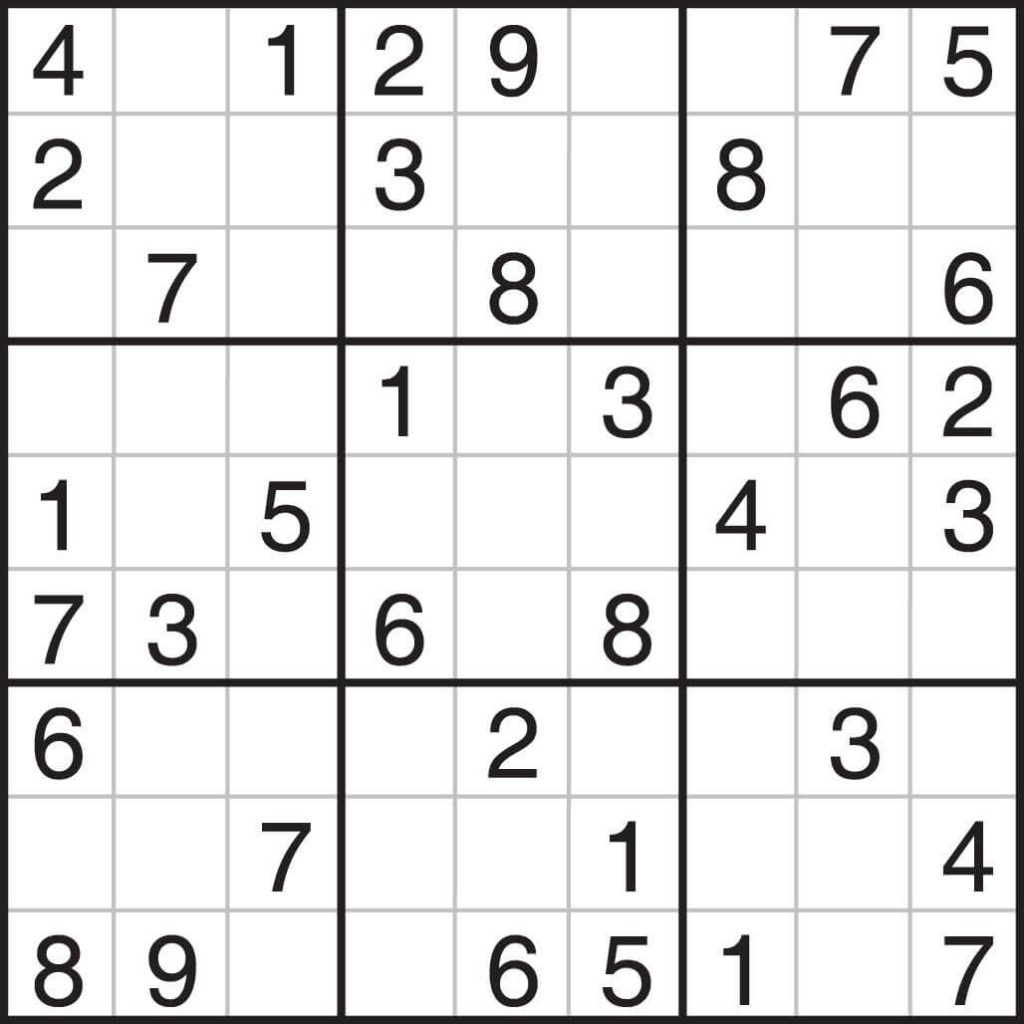 Sudoku Puzzle 1